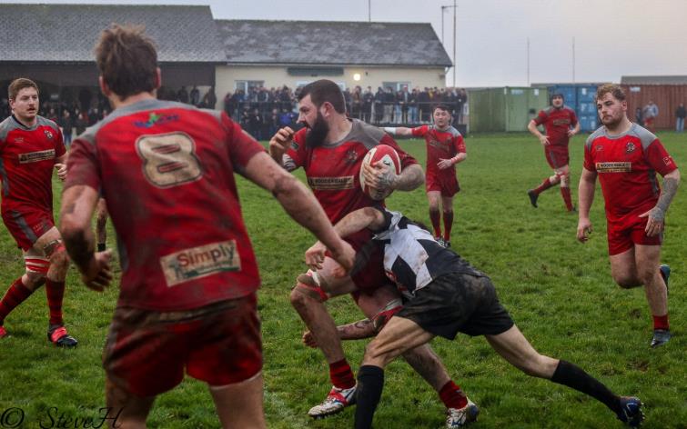 Craig Williamson on a typical burst for Pembroke